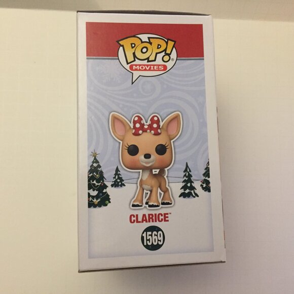 NEW Rudolph the Red Nose Reindeer 60th Anniversary Rudolph & Clarice Funko Pop - Picture 12 of 14